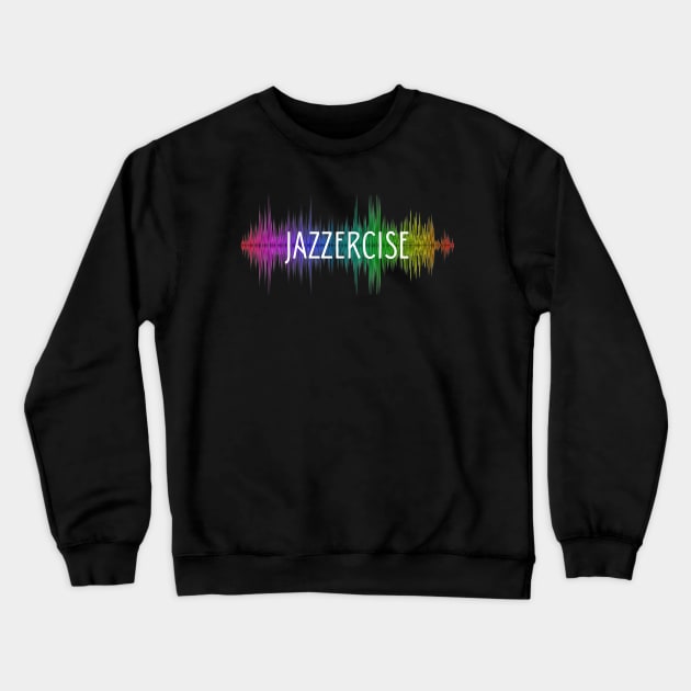 Jazzercise Beats Crewneck Sweatshirt by Tea Time Shop